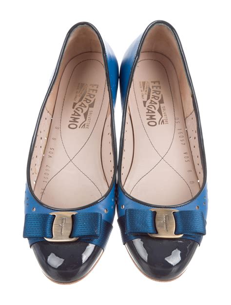 ferragamo varina flats sale